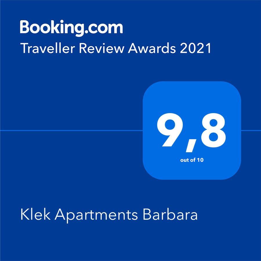 Klek Apartments Barbara Eksteriør bilde